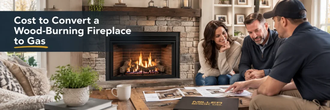 Cost to Convert a Wood-Burning Fireplace to Gas in Rochester, NY