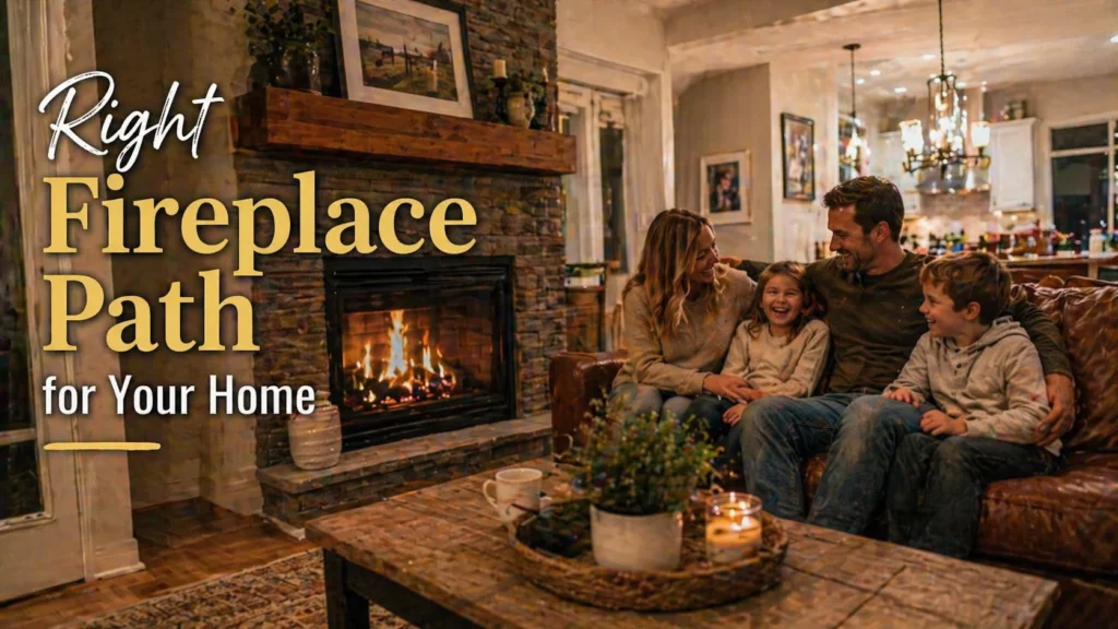 Right Fireplace Path for Your Home