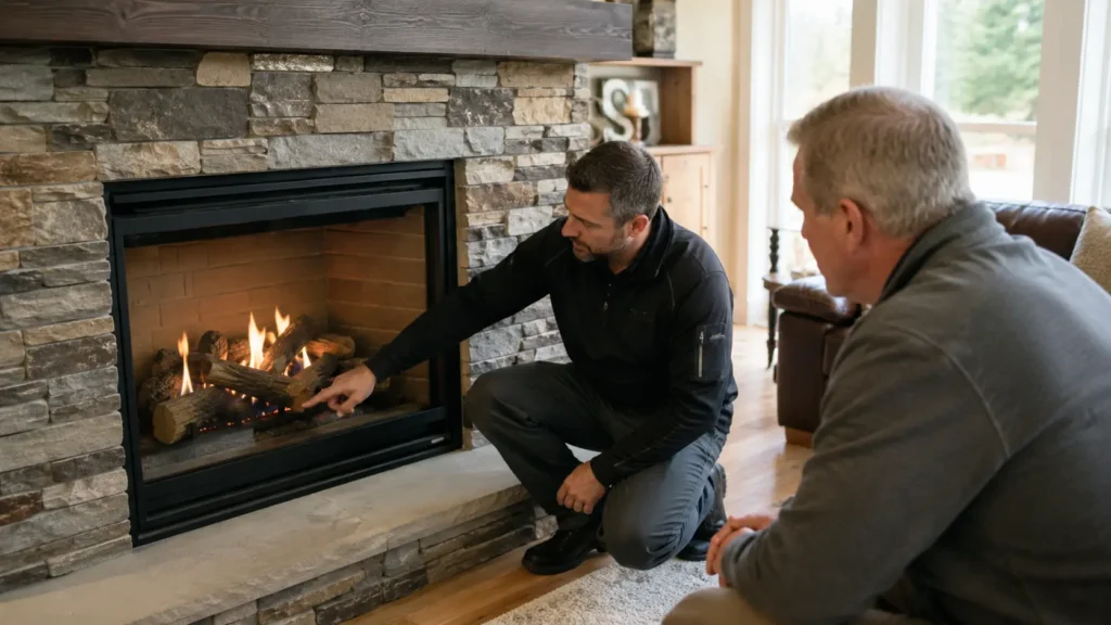 How Do Gas Fireplaces Work? Vents, Parts & Safety Explained