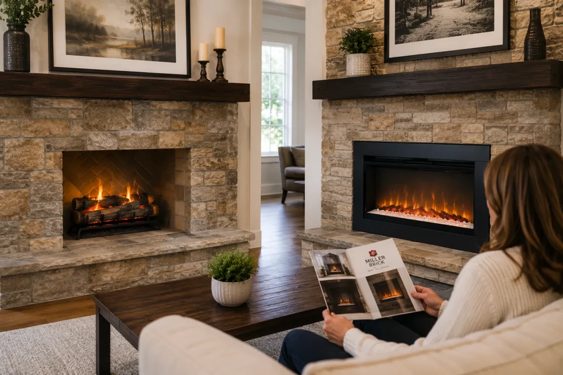 Electric Fireplace Insert Cost vs. Electric Log Set