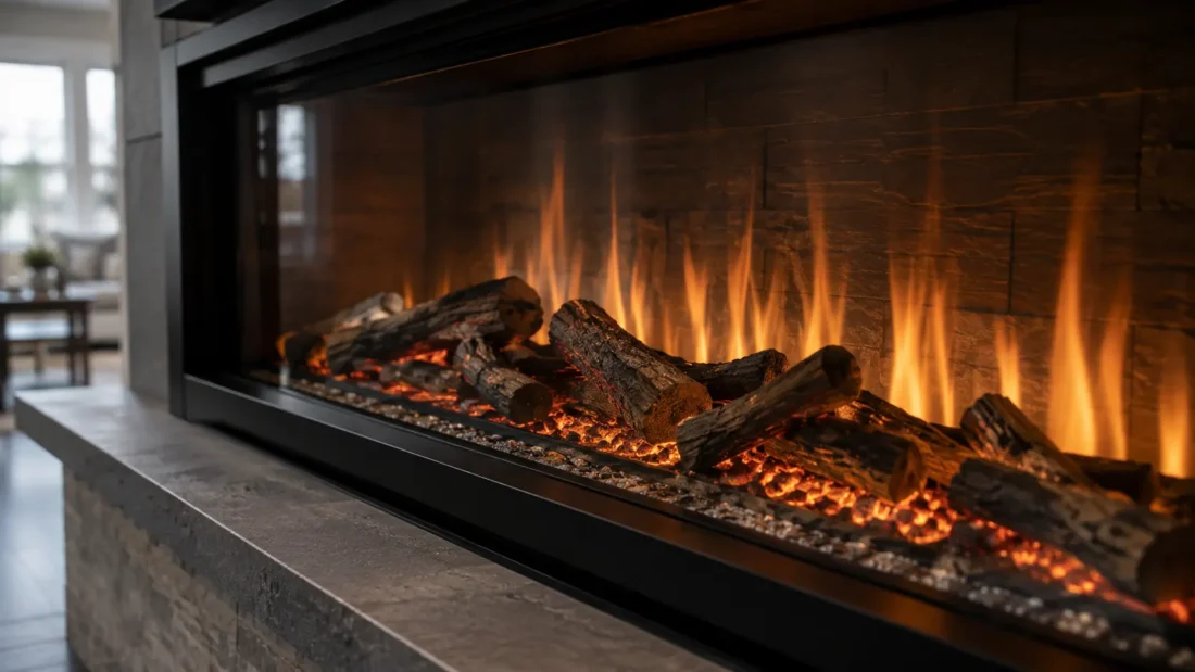 How the flame effect works (No real fire involved)