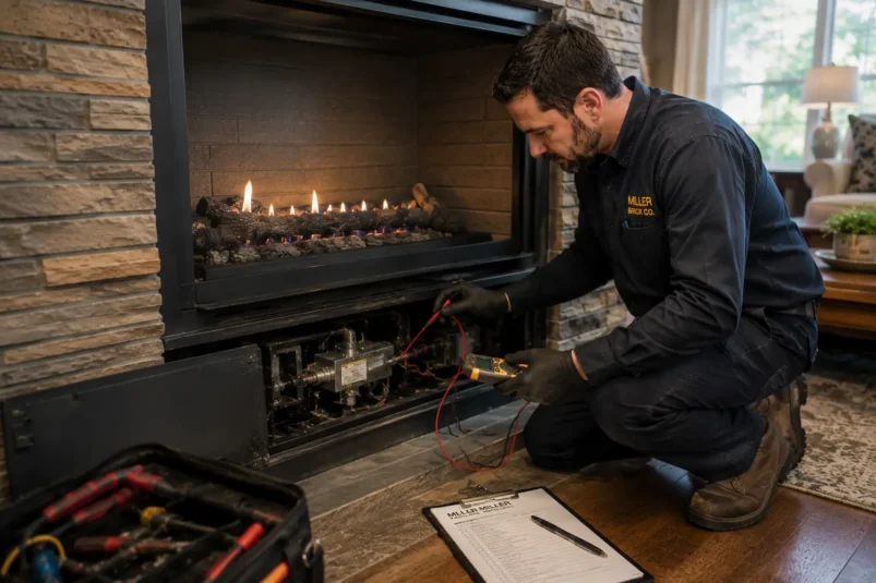 What's Included in Gas Fireplace Annual Maintenance?