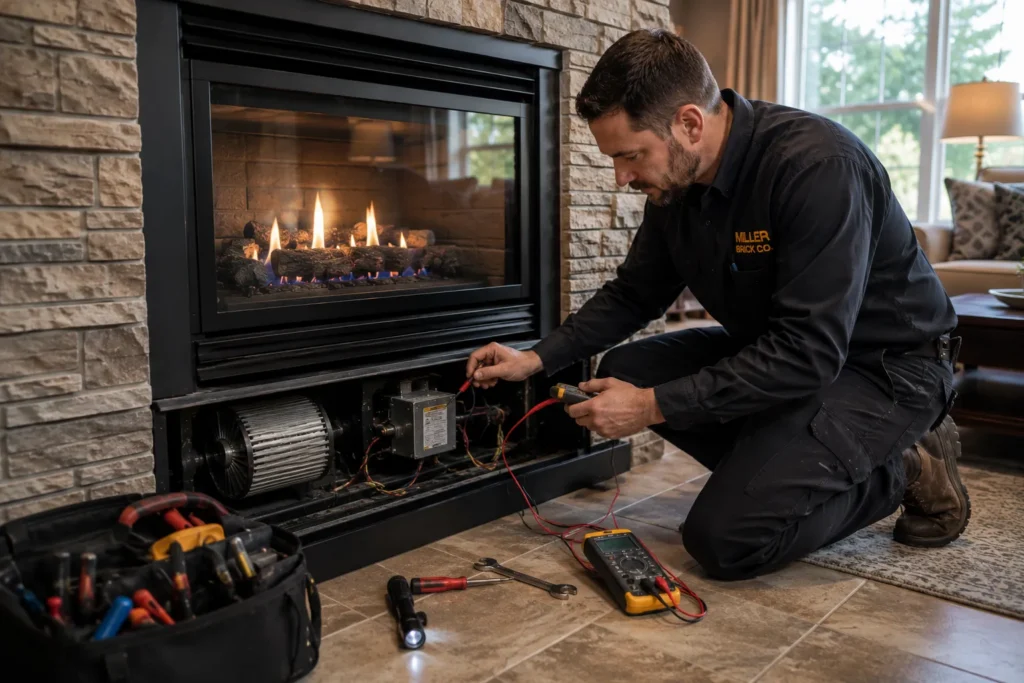 Why Gas Fireplace Flame Low on the Highest Setting?
