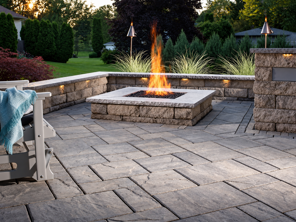 Adding a Fire Pit to an Existing Paver Patio: What to Consider